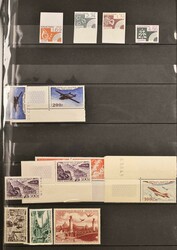 1922-1988 (ca.), gemischt postfrisch / ungebraucht geführter ...