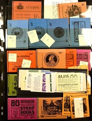 1840-1990, Nachlass in einer Vielzahl von Alben in vier Umzugskartons ...