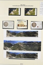 1912-2023, postfrische und vereinzelt auch ungebrauchte Sammlung in 5 ...