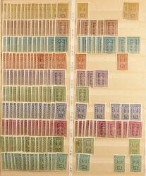 1850-2000, sehr umfangreicher Posten meist Dublettenbestände ab ...