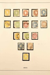 1850-1992, umfangreiche Sammlung ab Klassik beginnend mit Nr. 1-5, ...