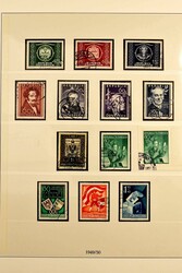 1850-2000, Posten diverser Sammlungen und Teilsammlungen in etwa 30 ...