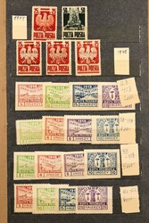 1918-1981, umfangreicher Posten mit einigen besseren Blöcken, etwas ...