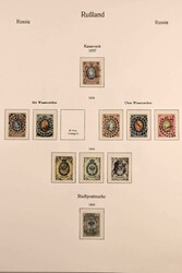 1857-2000, umfangreiche gestempelte, streckenweise recht ...