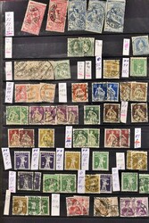 1880-1990 ca., umfangreiche überwiegend gestempelte Sammlung im ...