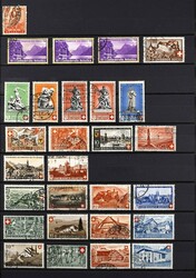 1900-1995, fünf teils sehr dicken Alben ab Klassik, gemischt ...