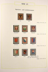 1913-1983, postfrisch und ab 1968 ebenfalls gestempelt geführte ...
