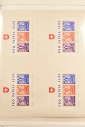 1934-2002, postfrische Sammlung mit Block 1-10 und von 1945-2002 ...