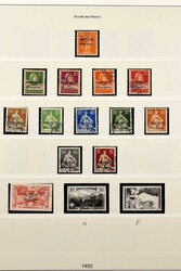 1954-2000 gestempelt, nach Hauptnummern augenscheinlich komplett mit ...