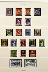 1954-2000 gestempelt, nach Hauptnummern augenscheinlich komplett mit ...