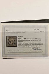 1849-1920, Posten in unterschiedlicher Erhaltung mit allen Gebieten ...