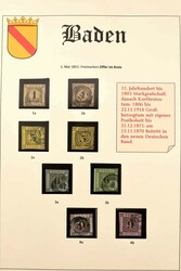 1850-1920, Sammlung von Baden bis Württemberg immerwieder mit ...