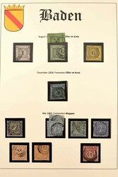 1850-1920, Sammlung von Baden bis Württemberg immerwieder mit ...