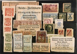 1850-1920, Baden bis Württemberg, gut bestückte und überwiegend ...