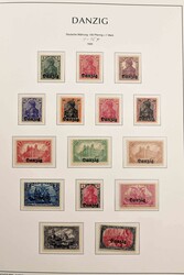 1920-1939, postfrische und meist ungebrauchte Sammlung mit vielen ...