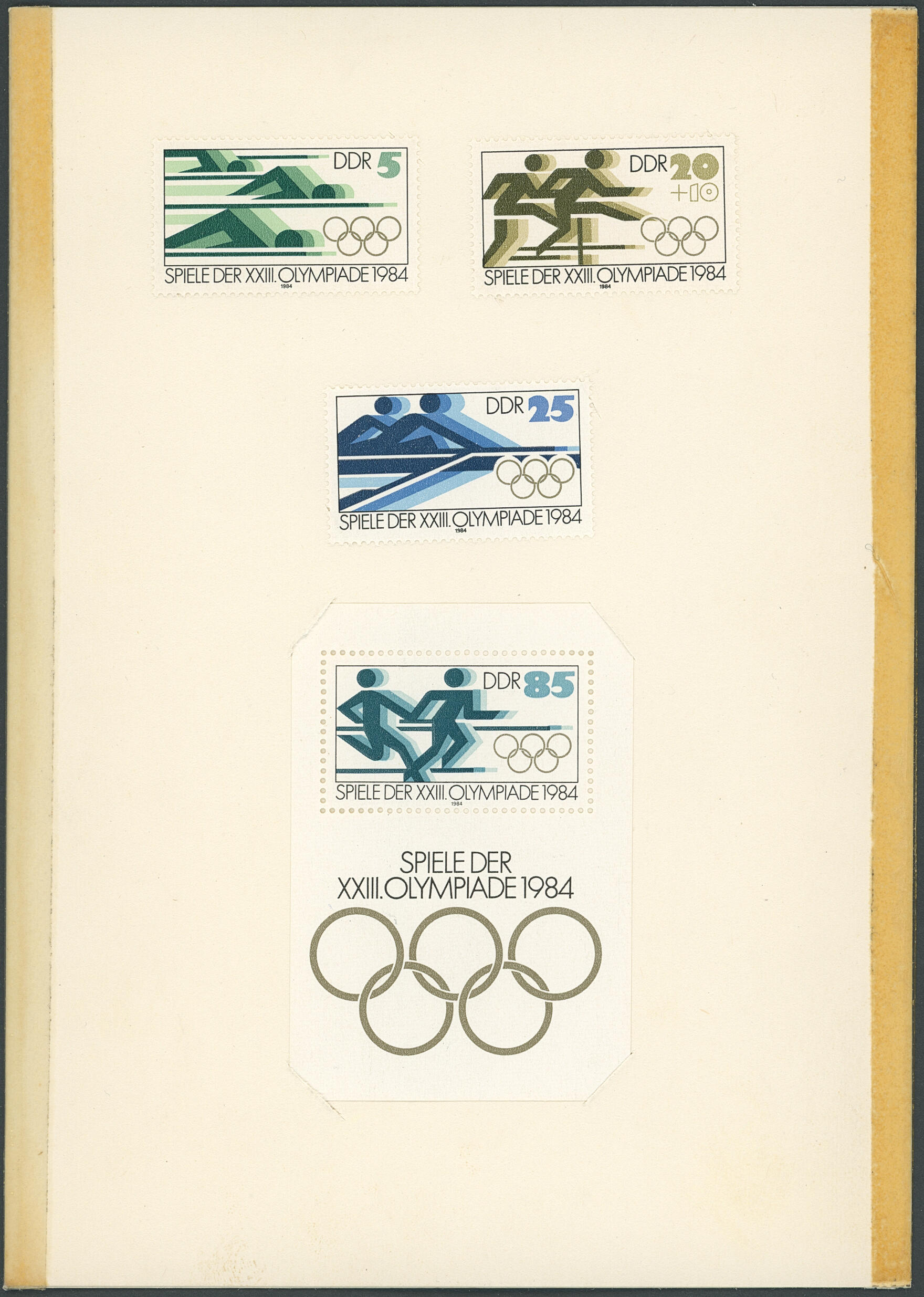 Olympische Sommerspiele 1984 in Los Angeles, bedingt durch den ...