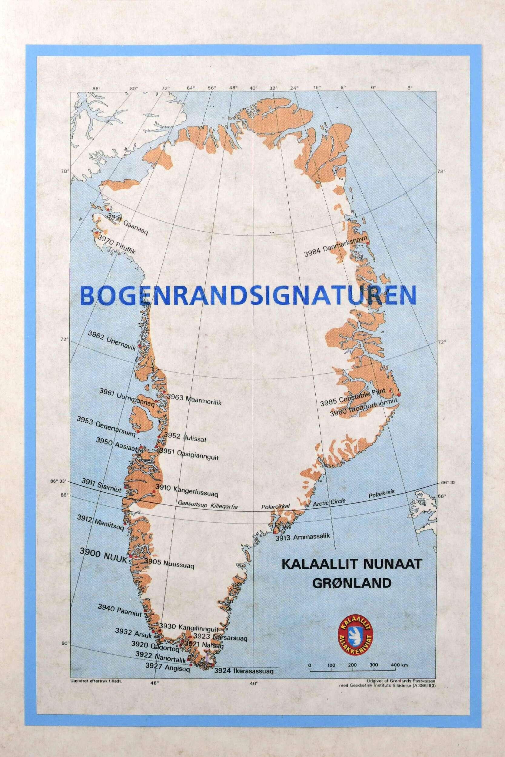 GRÖNLAND, 1905-1979 (bis zur Einführung der Selbstverwaltung), sehr ...