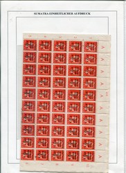 7468: Sammlungen und Posten Japan Besetzung II. WK Niederl. Gebiete