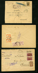 4455: Central Lithuania - Stamps bulk lot