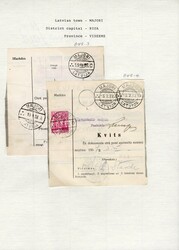 1918-39 Cancelations, 10+ volume collection of many hundreds of Money ...