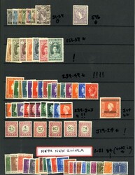 1852-1950 collection in stock book, King William imperf. and perf., ...
