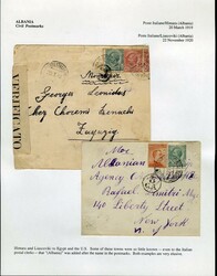 3520: Italienische Post in Albanien