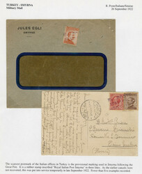 3535: Italienische Post in der Levante