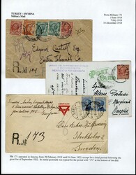 3535: Italienische Post in der Levante
