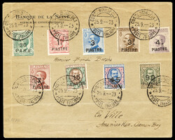 3535: Italienische Post in der Levante