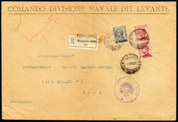 3535: Italienische Post in der Levante
