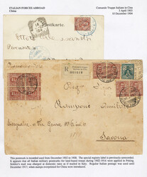 3525: Italienische Post in China