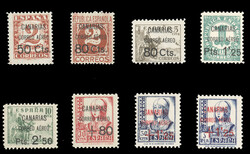 5960: Spanien Kanarischen Inseln Flugpost. - Flugpostmarken