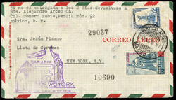 4425: Messico - Airmail stamps