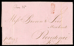 United States Stampless covers Georgia 1815 (1 Dec) FL from Savannah ...