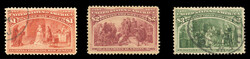 United States 1893 Columbian Exposition (241-243) 1893 $2 brown red, ...