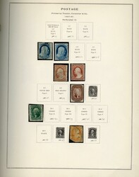 LARGE LOTS AND COLLECTIONS UNITED STATES 1847-1950 collection in two ...