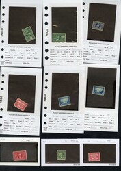 LARGE LOTS AND COLLECTIONS UNITED STATES 1904-40 selection on ...