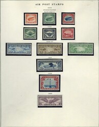 LARGE LOTS AND COLLECTIONS UNITED STATES Air Post 1918-1950 ...