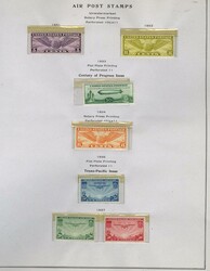 LARGE LOTS AND COLLECTIONS UNITED STATES Air Post 1918-1950 ...