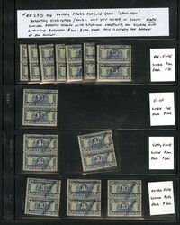 LARGE LOTS AND COLLECTIONS UNITED STATES Revenue Stamps (RF20/RF23S) ...