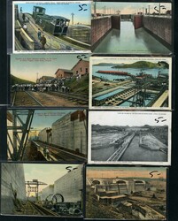 LARGE LOTS AND COLLECTIONS Canal Zone 1930s-40s selection of 125 ...