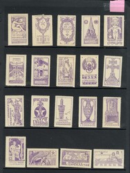 LARGE LOTS AND COLLECTIONS CINDERELLA 1940s-50s Esperanto, collection ...