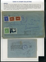 LARGE LOTS AND COLLECTIONS CROATIA 1943-45 selection of 12 covers or ...