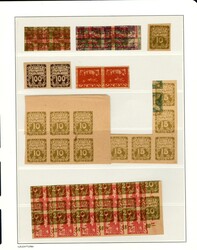 LARGE LOTS AND COLLECTIONS CZECHOSLOVAKIA 1918-22 specialized ...