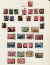 LARGE LOTS AND COLLECTIONS DANZIG 1920-39 large specialized ...