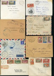 LARGE LOTS AND COLLECTIONS Inini 1940s-50s selection of 23 covers or ...