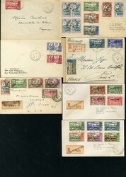 LARGE LOTS AND COLLECTIONS Inini 1940s-50s selection of 23 covers or ...