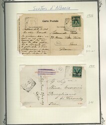 LARGE LOTS AND COLLECTIONS ITALIAN OCCUPATION OF ALBANIA 1908-42 ...