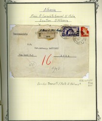 LARGE LOTS AND COLLECTIONS ITALIAN OCCUPATION OF ALBANIA 1908-42 ...