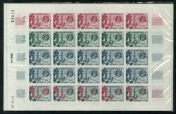 LARGE LOTS AND COLLECTIONS LAOS 1963-65 selection of eight different ...